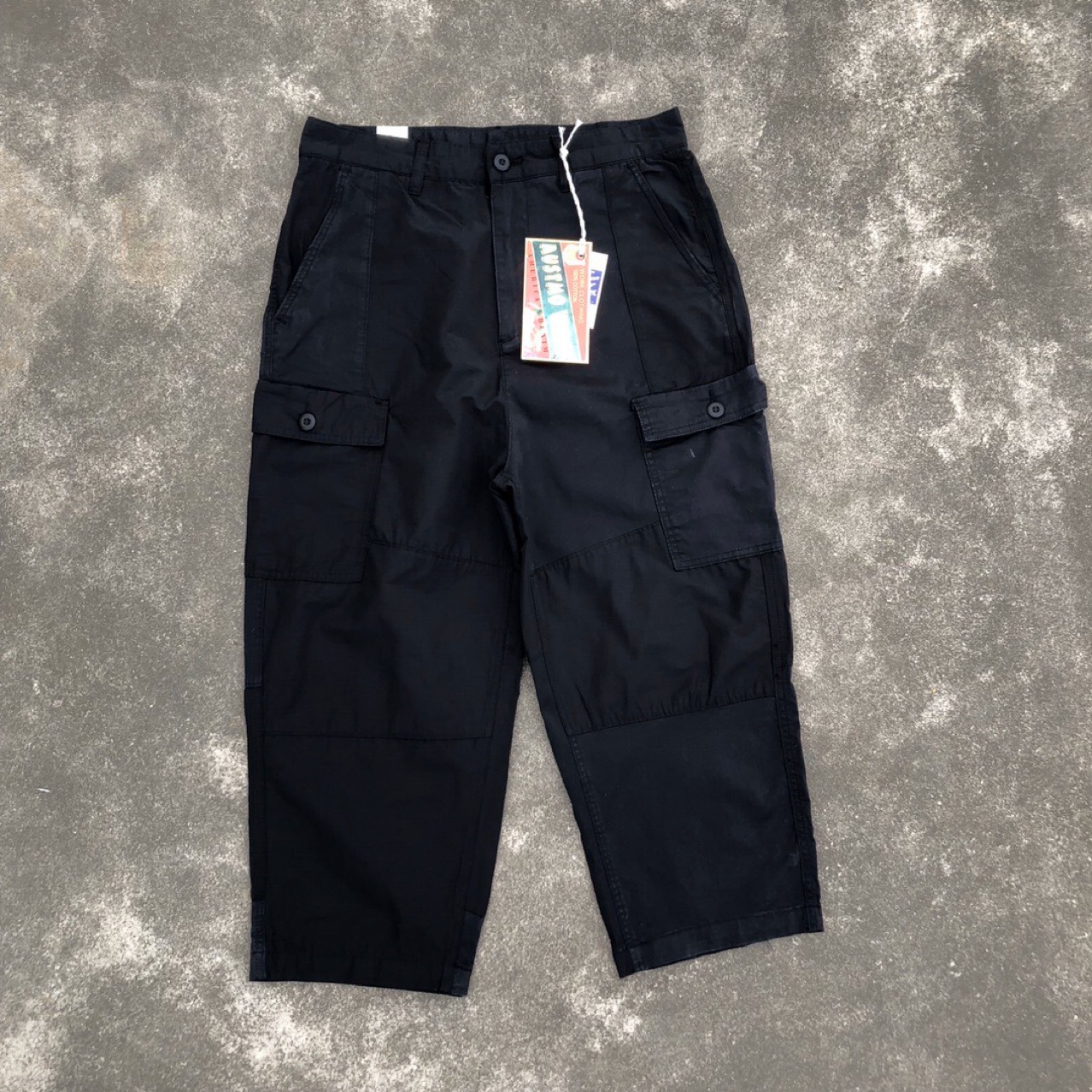 Amekaji Summer Army Green Overalls Men