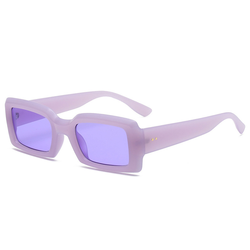 Title 9, Fruit Color Square Casual Sunglasses Street Pho...