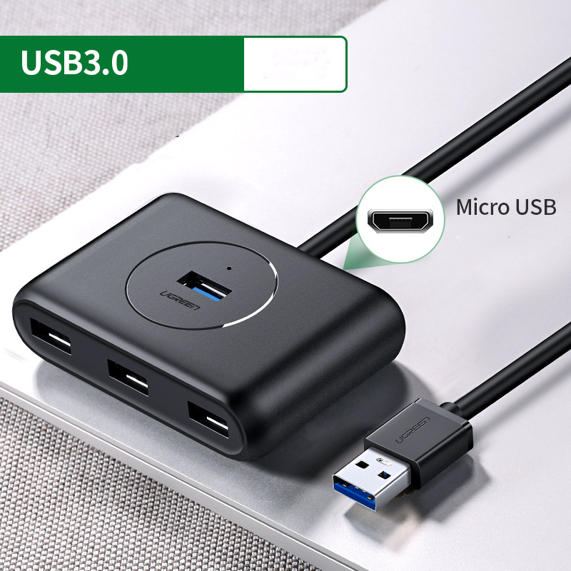 USB one point four black