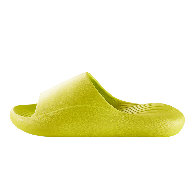 Home Thick Bottom Anti odor Non slip Bathroom Slippers Green - Shop at LoveMi
