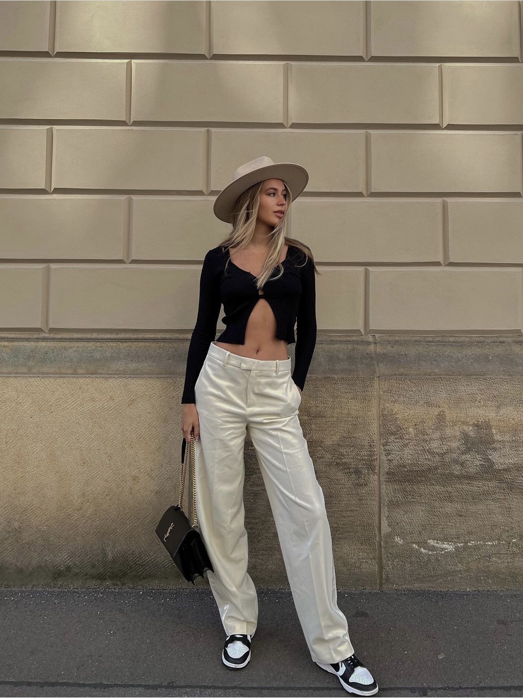 Design Sense Of Niche High-end Pants Slimming