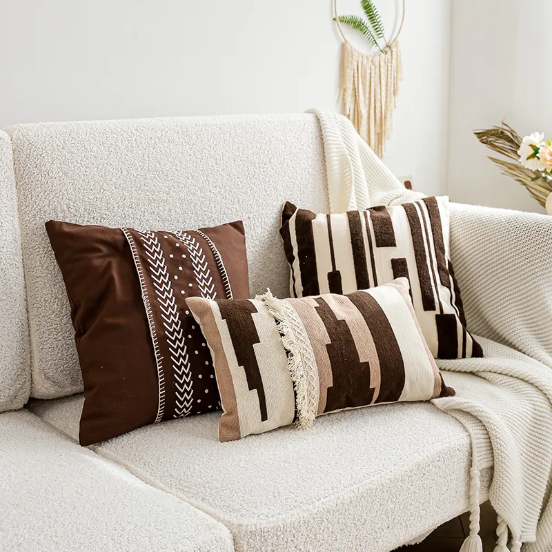 Moroccan Exotic Ethnic Handmade Throw Pillow Cover – image 2