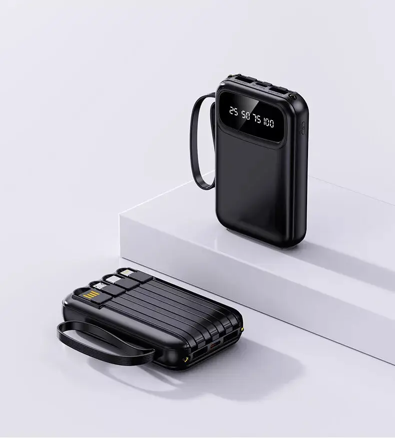 3o000mAh Power Bank, Fast USB Charger, External