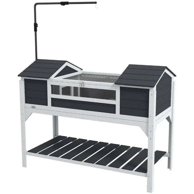 Tortoise Enclosure House With Adjustable Lamp Holder