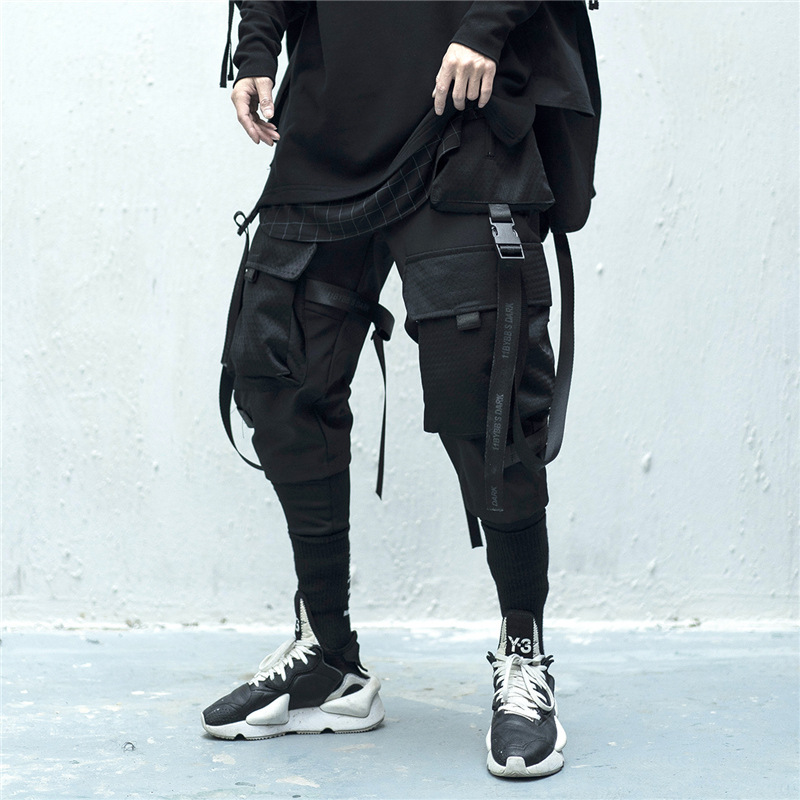 سروال قصير عملي للرجال بتصميم الهيب هوب من ماركة تايد