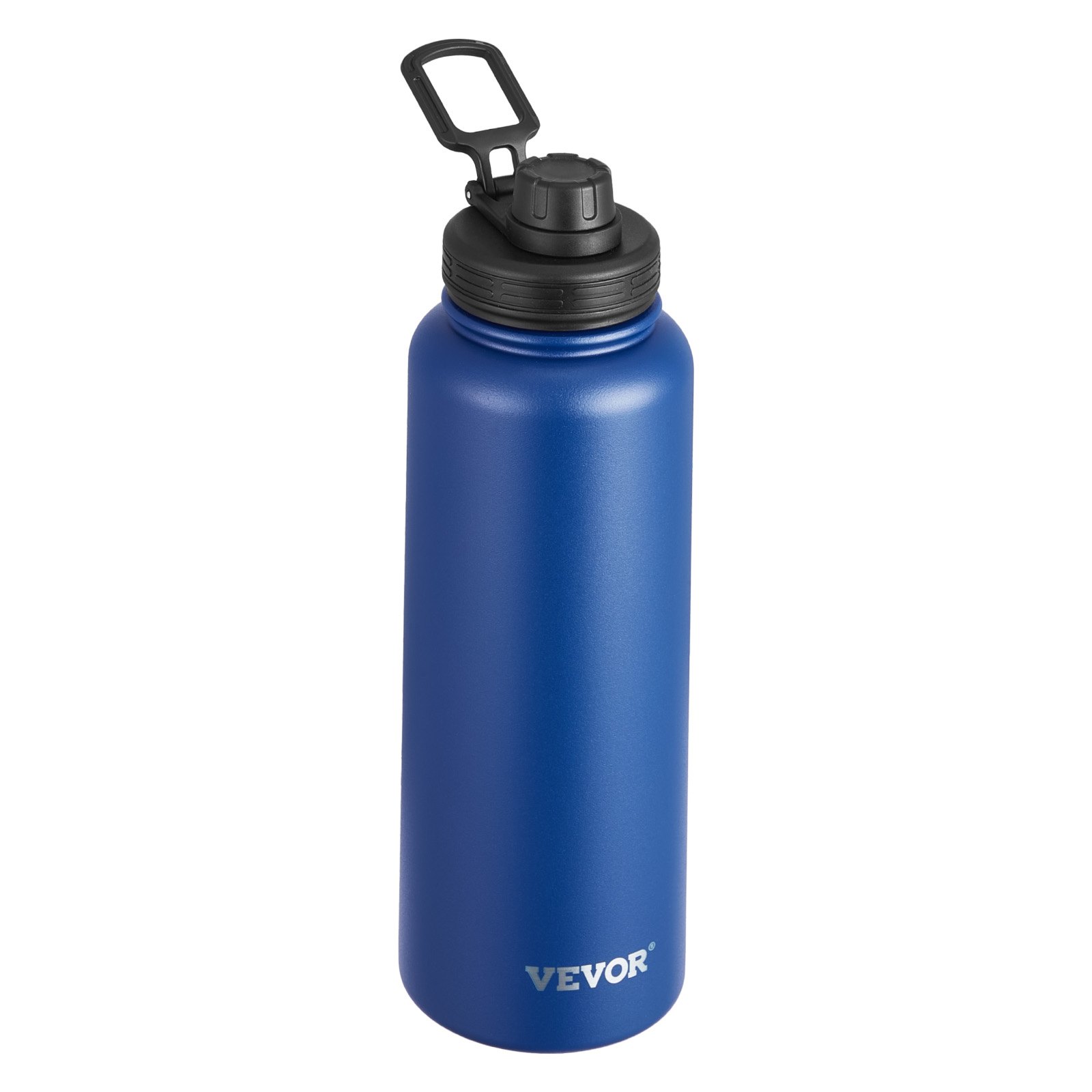 Stainless Steel With Wide Mouth Lid Blue