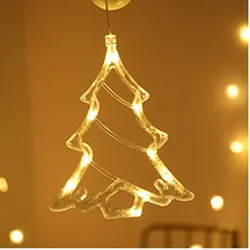 Star String Lights LED Christmas Curtain Lights Indoor Bedroom Home Party Decoration Snowman Christmas Tree Holiday Lights – image 8