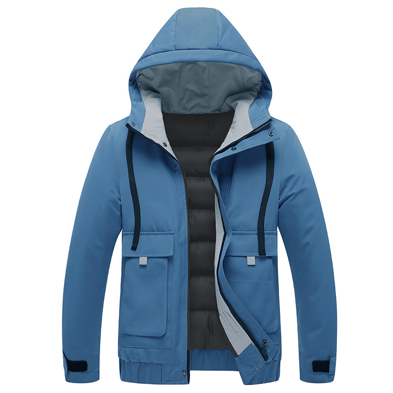 Cotton Clothing Men's Warm Padded Jacket Teenagers