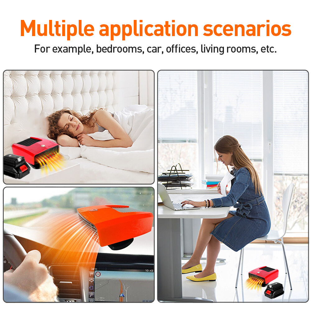 600W Electric Car Heater Heating Defogger Demister For  18V Fast Ship UK