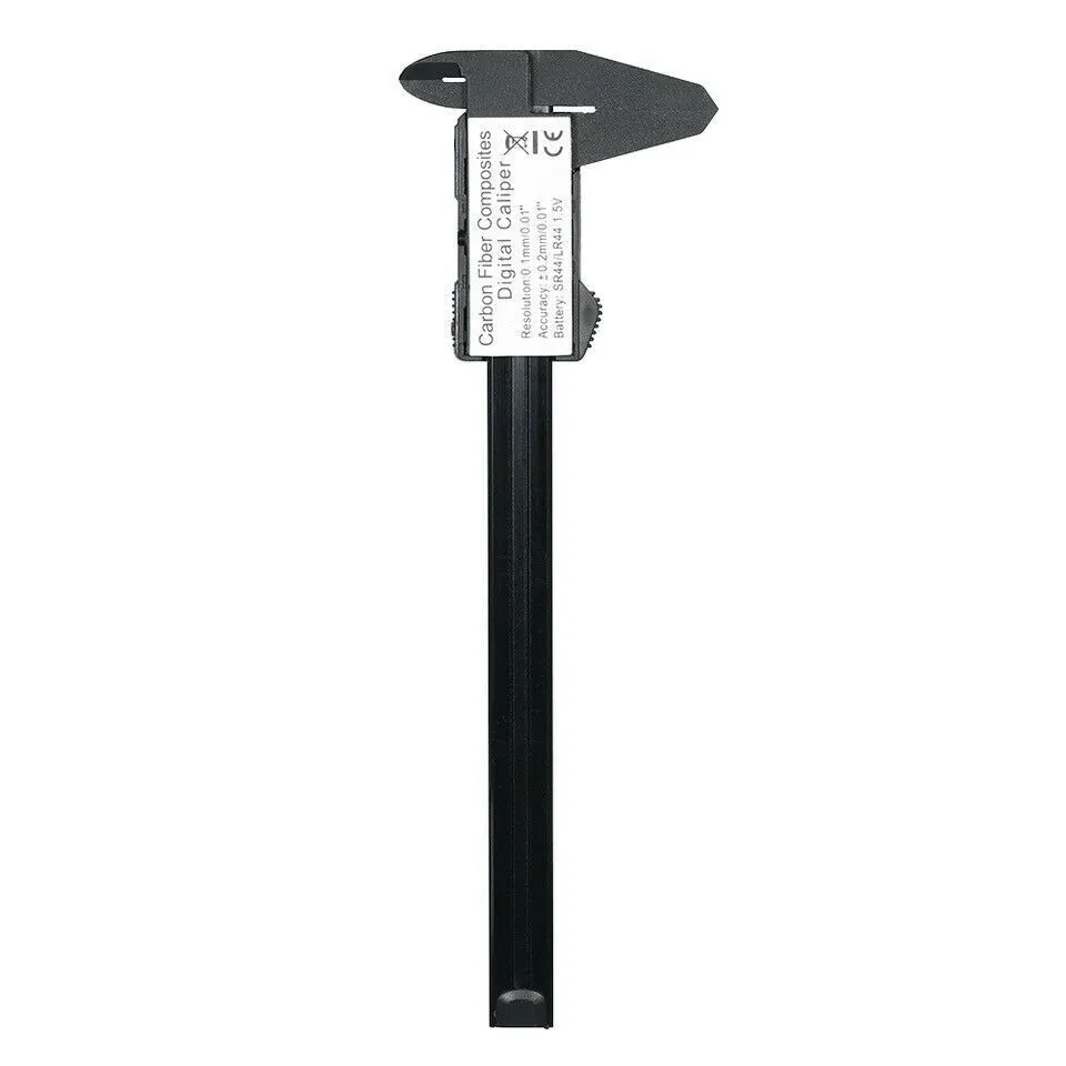 Carbin Fiber Electronic Digital Vernier Caliper Micrometer Guage LCD 6 150mm – image 4