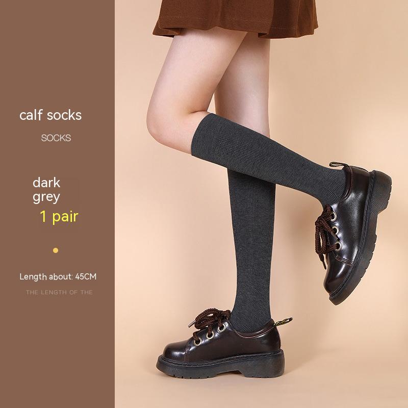 Calf Socks Dark Gray