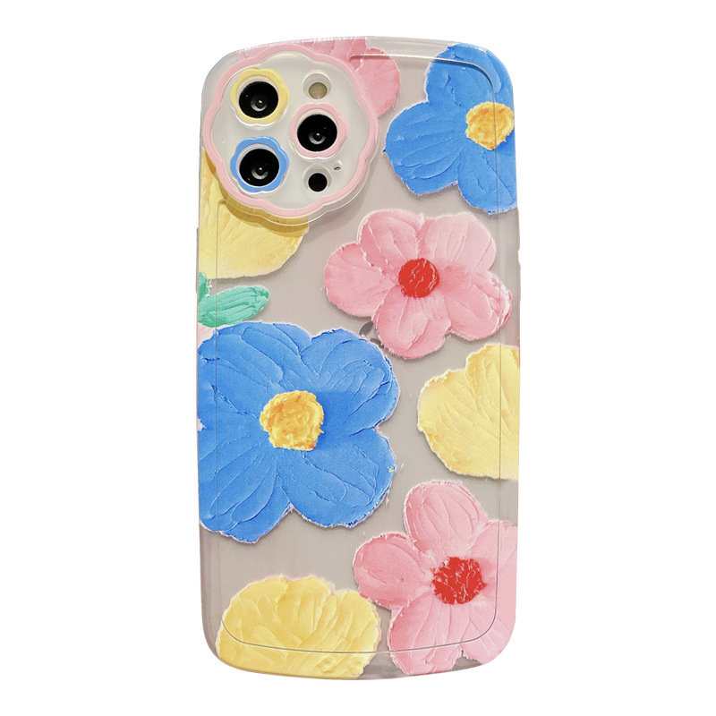 Oil Painting Flower Painting Protective Case - Image 3
