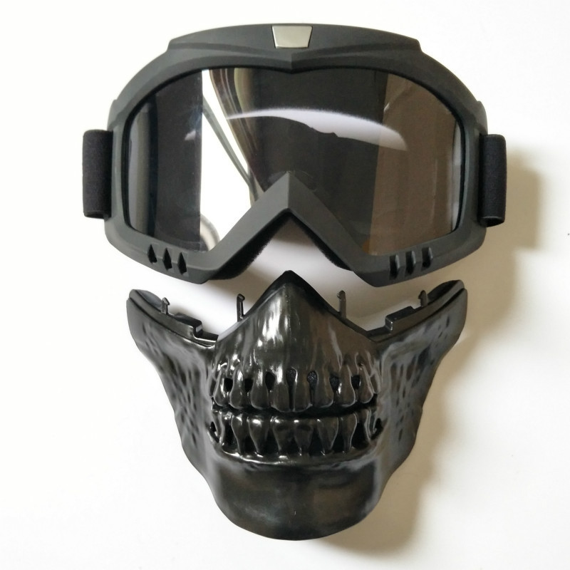 Title 6, Motor Outdoor Sport Demon Schedelmasker Bescher...