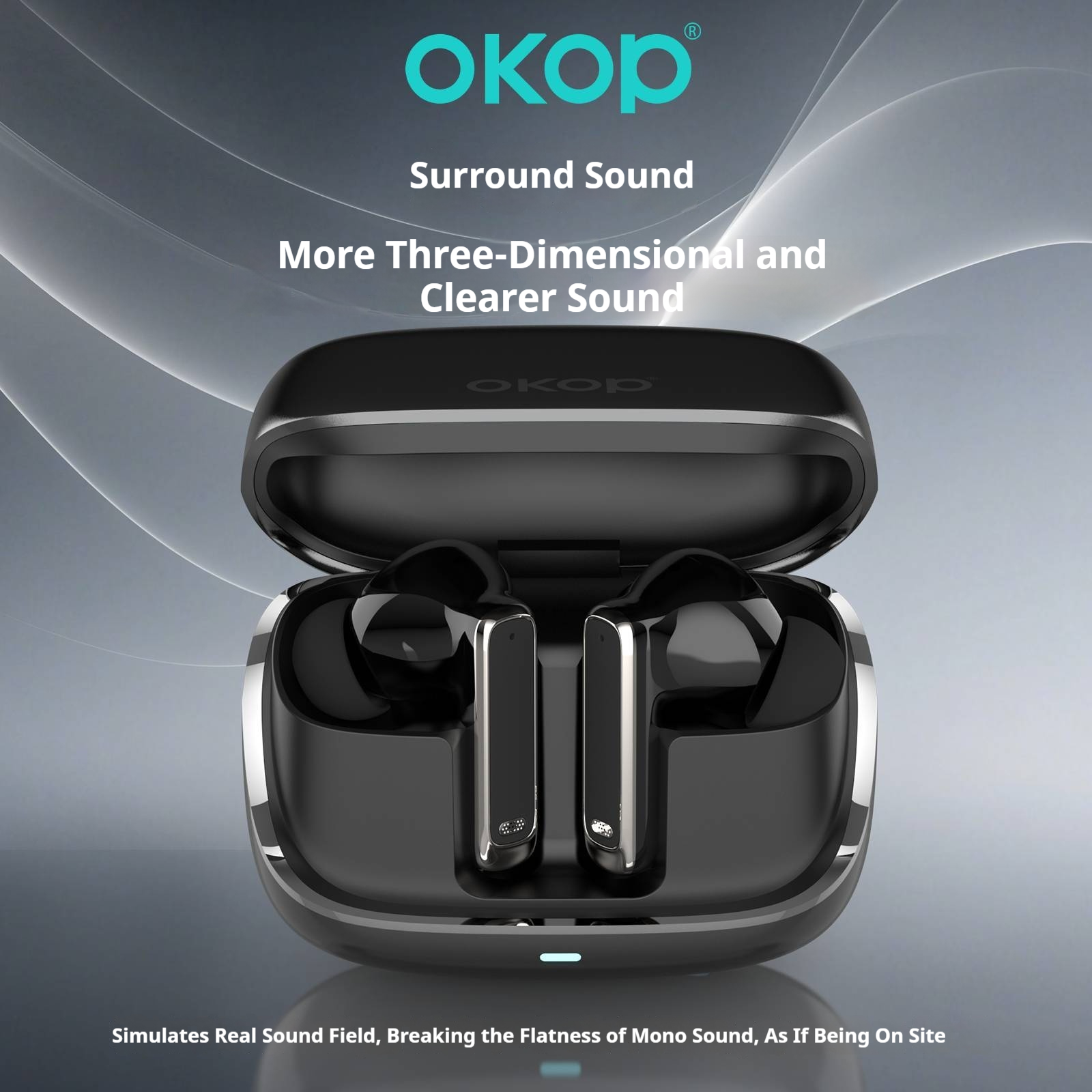 KP-218 Wireless Noise Canceling In Ear Sports Bluetooth Earbuds New Model With Long Battery Life Low Latency And Fast Charging 8