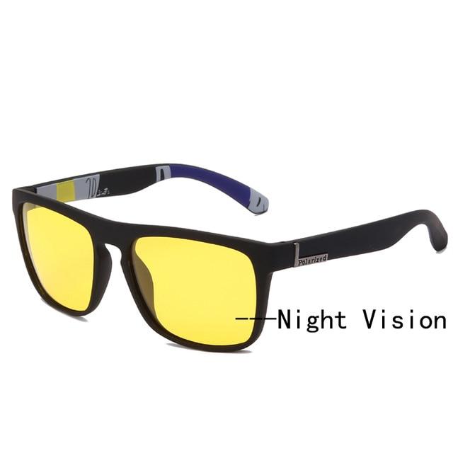 Black framed night vision film