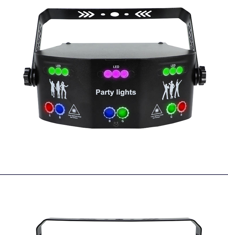 Title 8, New Stage Fan-shaped Laser Light