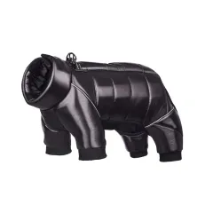 Pet Anti-light Warm New Article Clothing Winter Dog Down Jacket Waterproof Pets Clothes For Small Dogs - Black - View 1