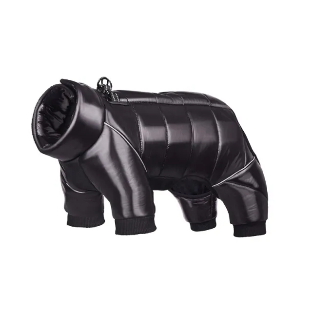 Pet Anti light Warm New Article Clothing Winter Dog Down Jacket Waterproof Pets Clothes For Small Dogs Black - Shop at LoveMi