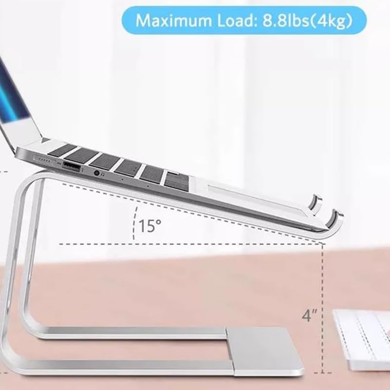 The Laptop Stand Is Made Of All Steel