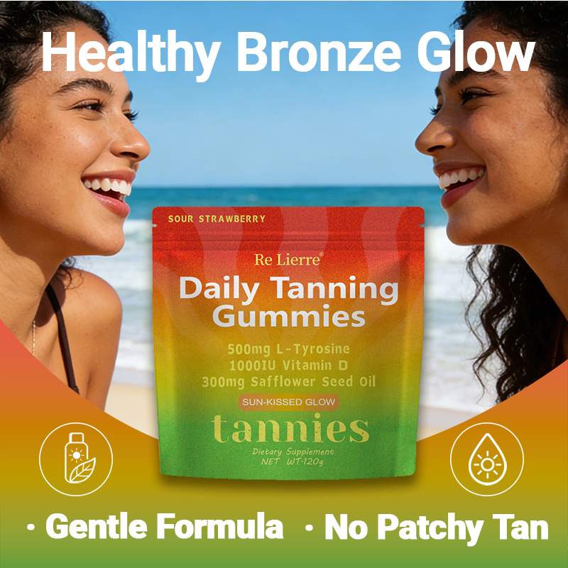 Daily Tanning Gummy Gummies-Strawberry Flavor — image 2