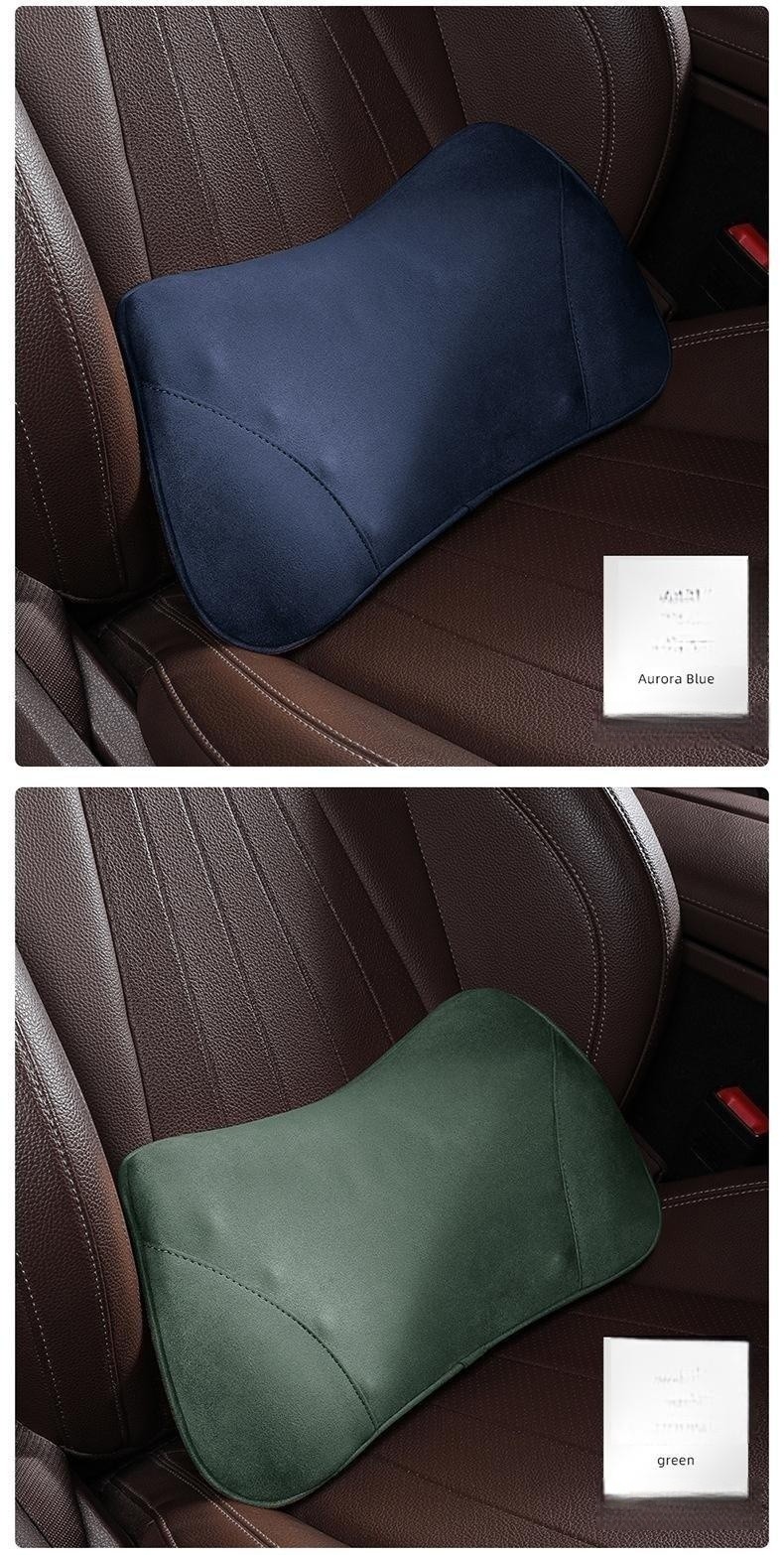 Title 9, Thin Car Suede Memory Cotton Cushion