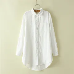 Large Size Womens Clothing Plus Obesity Mm200 Kg Spring - White - View 1