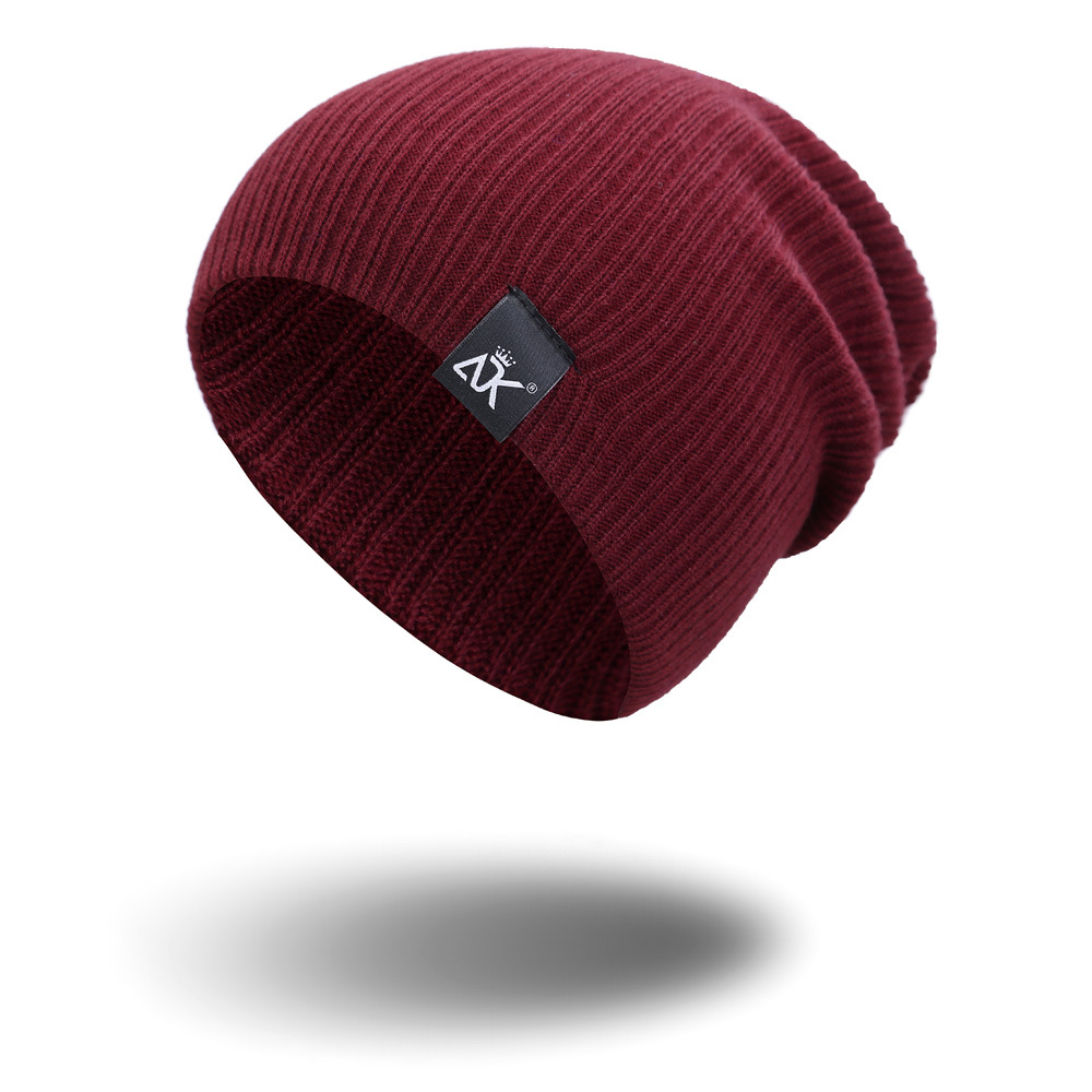 Title 7, Autumn And Winter Satin Outdoor Versatile Wool Hat