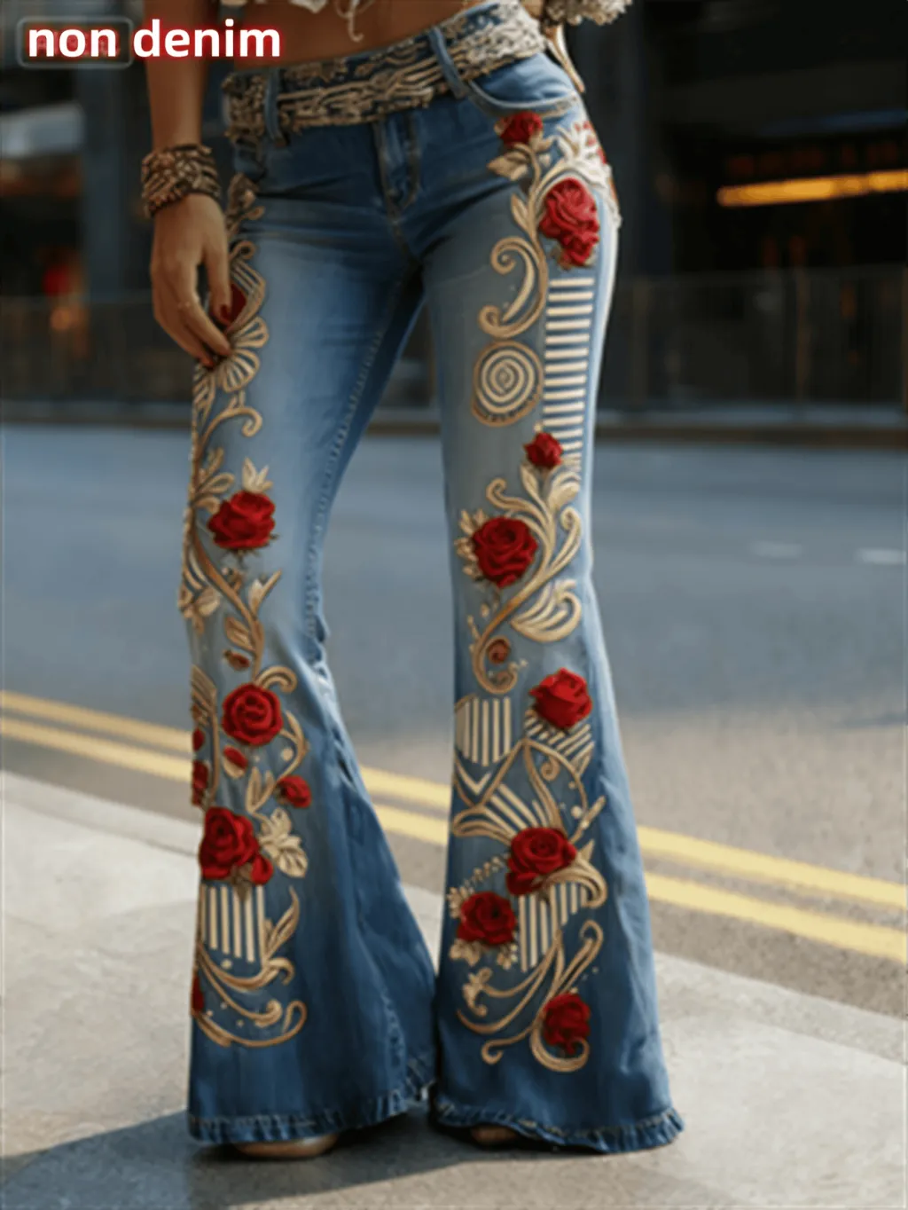 Fashionable Casual Women's Jeans - Style5