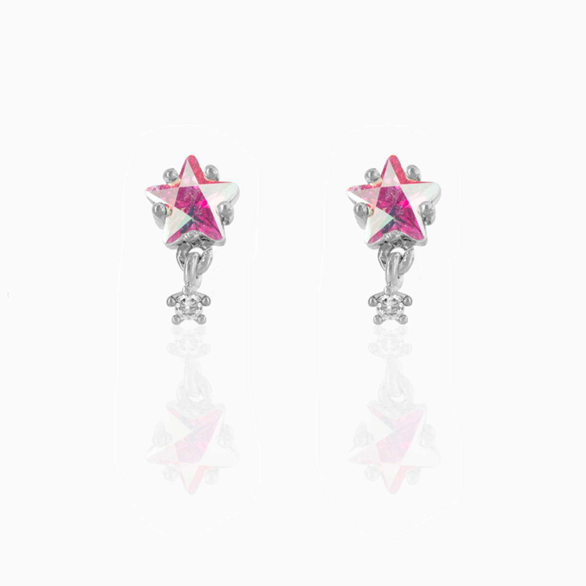 Title 2, New Unicorn Heart Zircon Earrings For Women