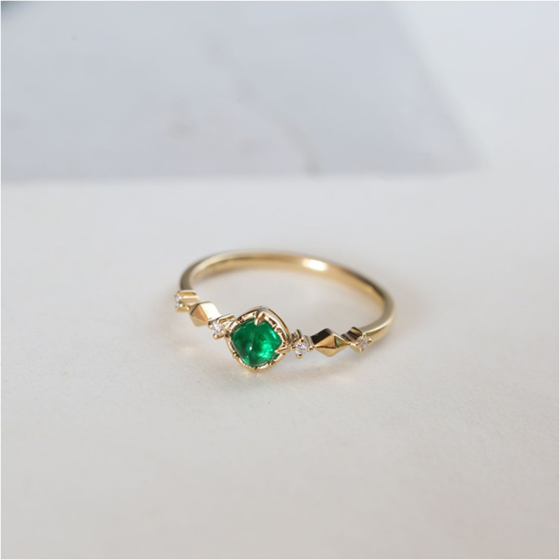 Sterling Silver Gold-plated Women's Bracelet Inlaid With Zircon