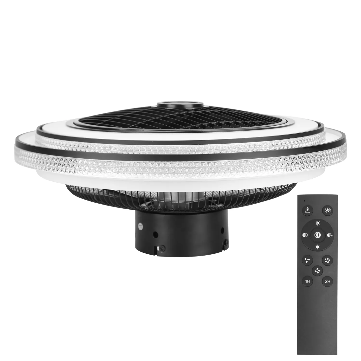20.5in Ceiling Fan With Light Round Pendant