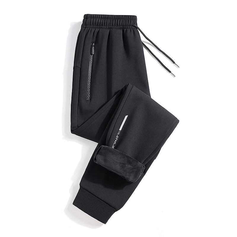 Title 10, Herrenhose plus Fleece-verdickte lässige Hose m...