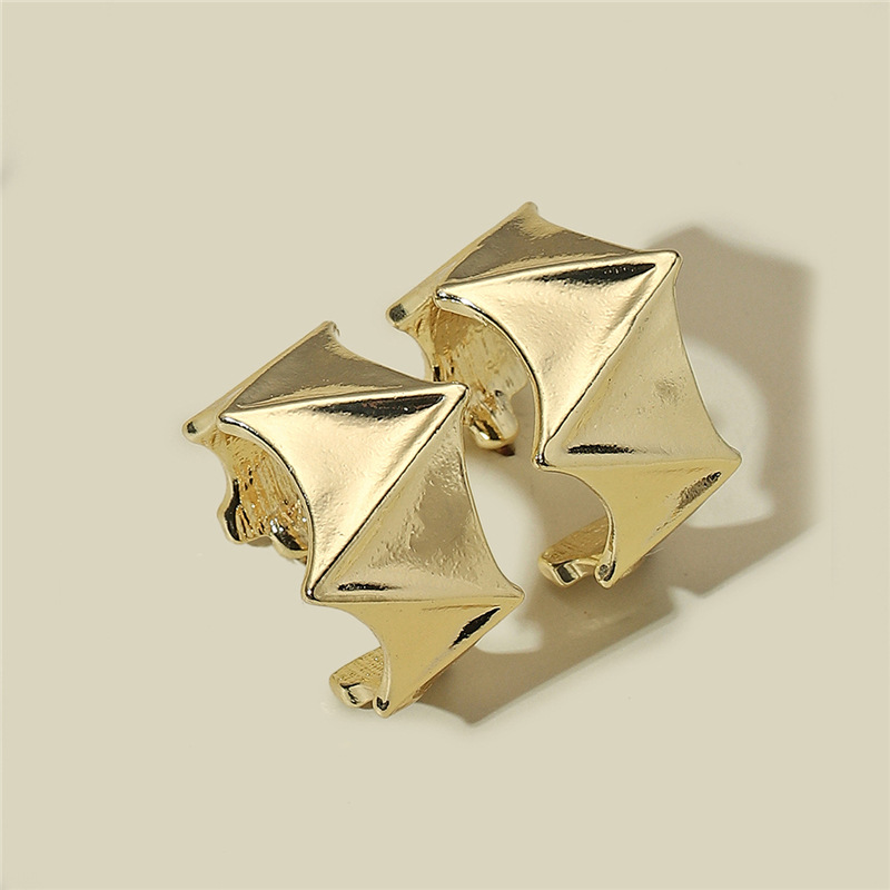 Silver Needle French Simple Metal Earring C-shaped Earrings Women