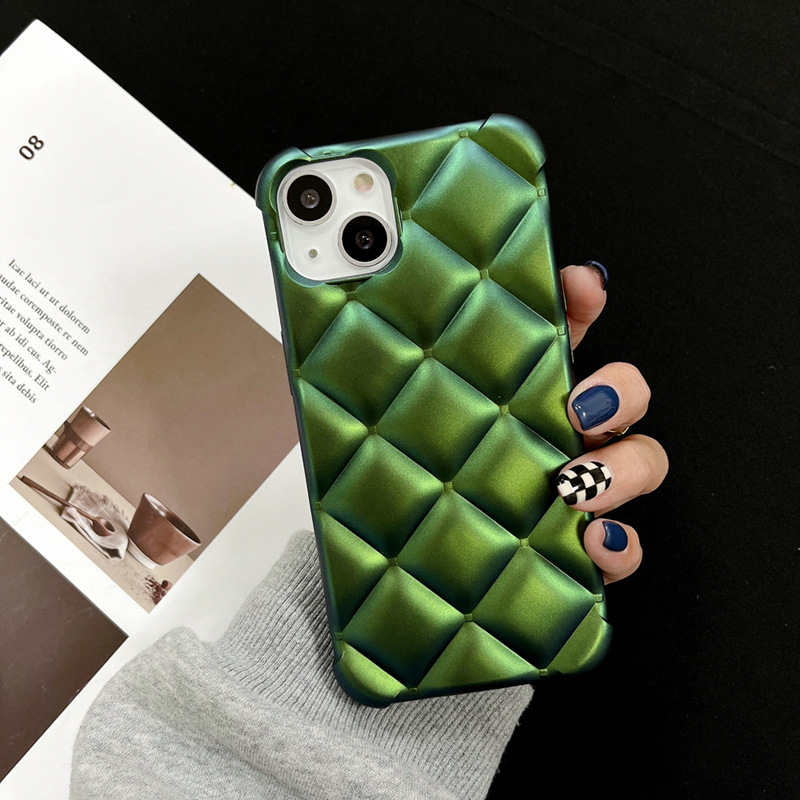 Electroplated Diamond Phone Case With Soft Personality - Image 3
