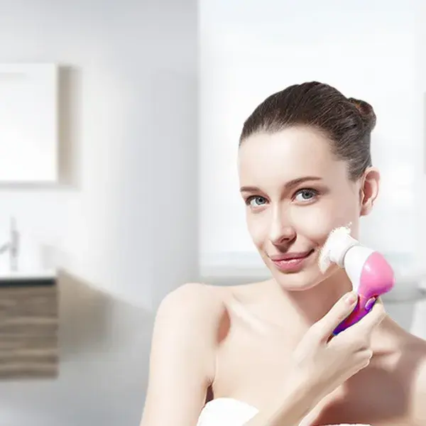 Waterproof Facial Cleansing Brush Face Spin Cleaning