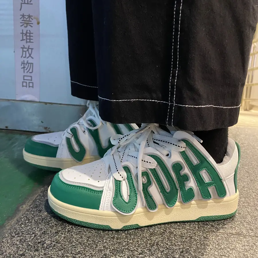 Men's All-match Sneakers Personality Letter Small White Shoes