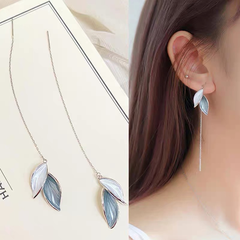 Simple Forest Department Temperament Personality Fashion Long Tassel Ear Accessories