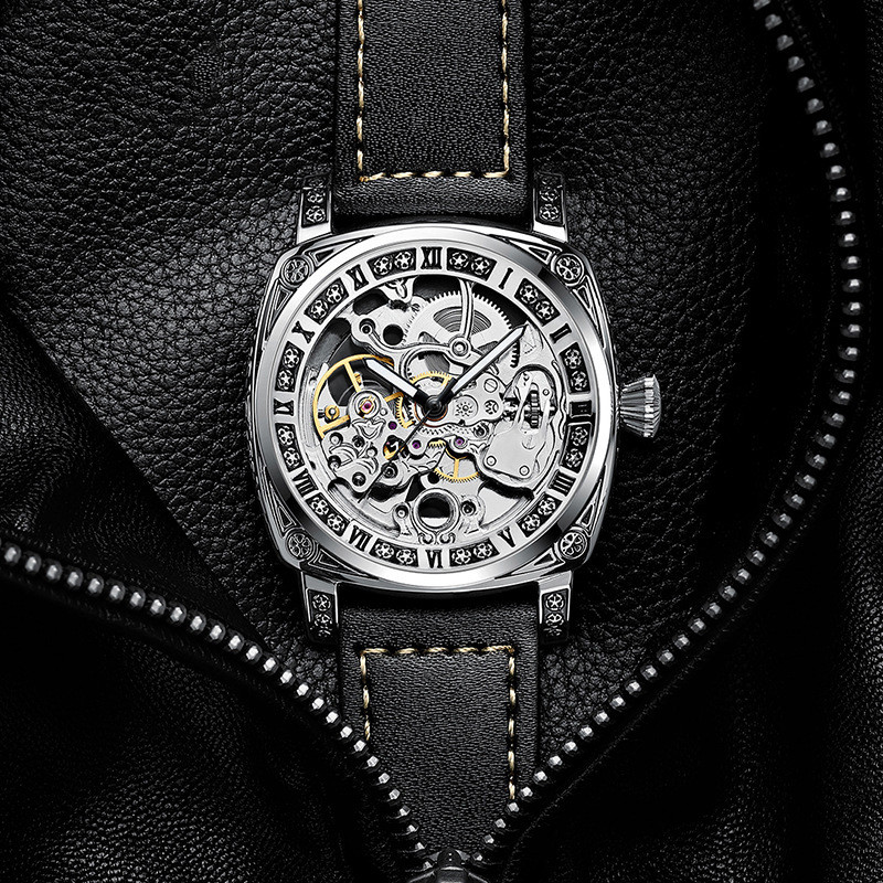 Net Red Watch Fully Automatic Mechanical New
