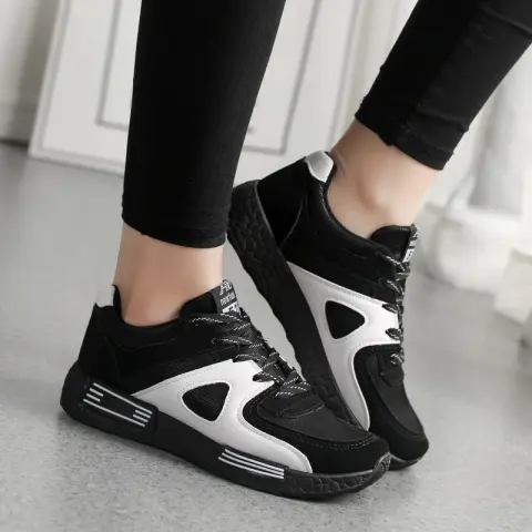 Sports Shoes Women's All-match Casual Forrest Student Breathable Board