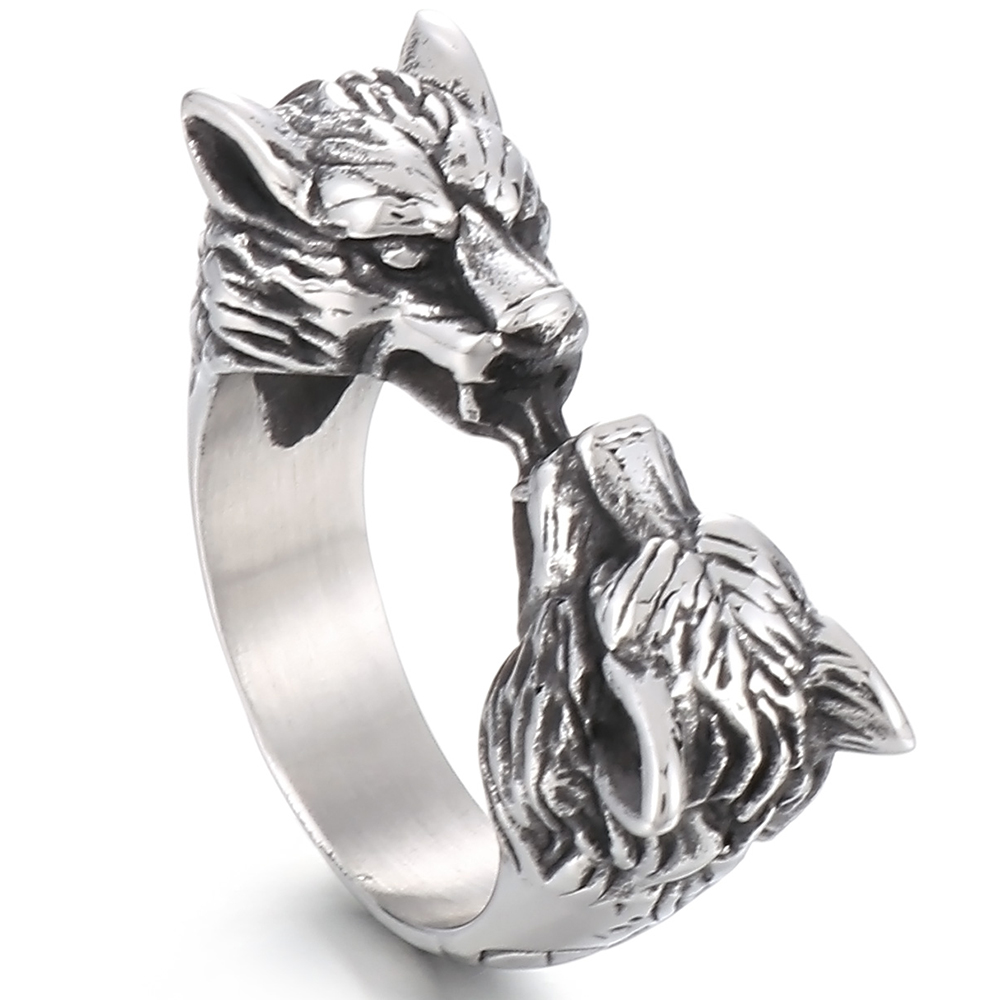 Title 2, Vintage Fashion Stainless Steel Ring