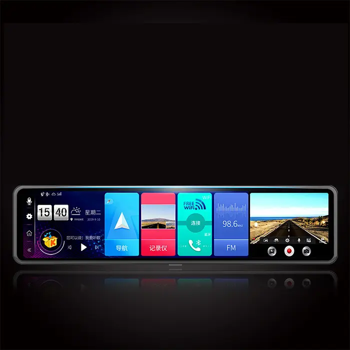12 Inch 4G Smart Streaming Media Driving