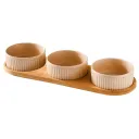 Khaki Three Trays