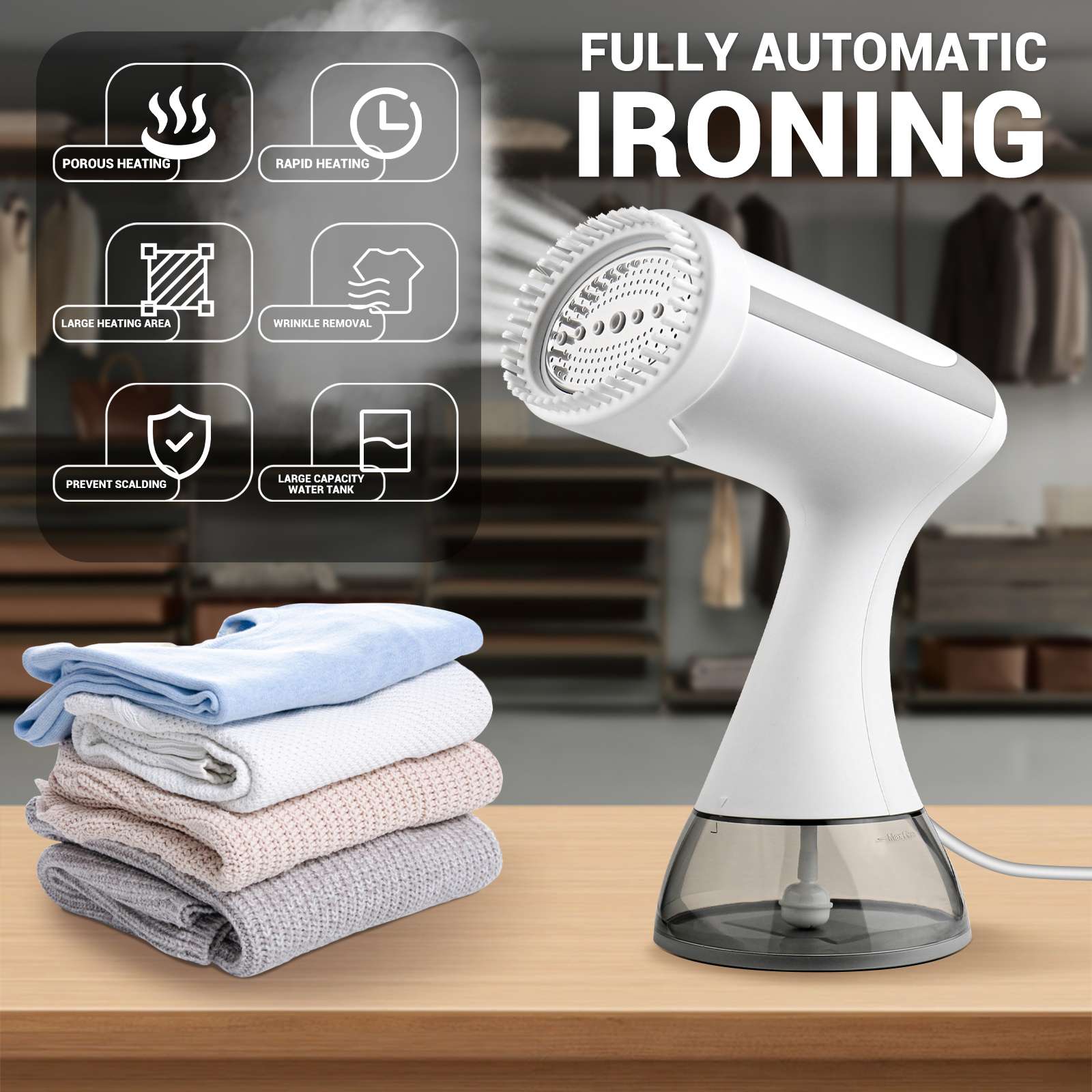 Portable Fabric Steamer