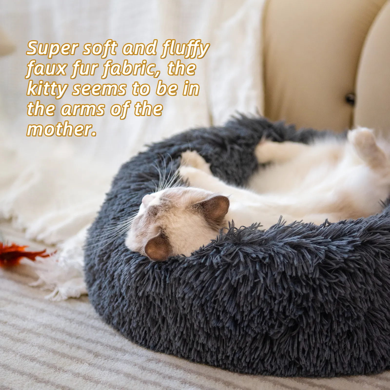 Dog Beds For Small Dogs Round Plush