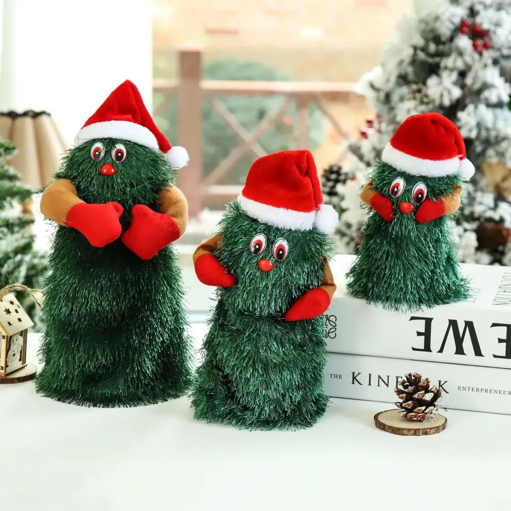 New Electric Toy Plush Toy Doll Funny Cute Green