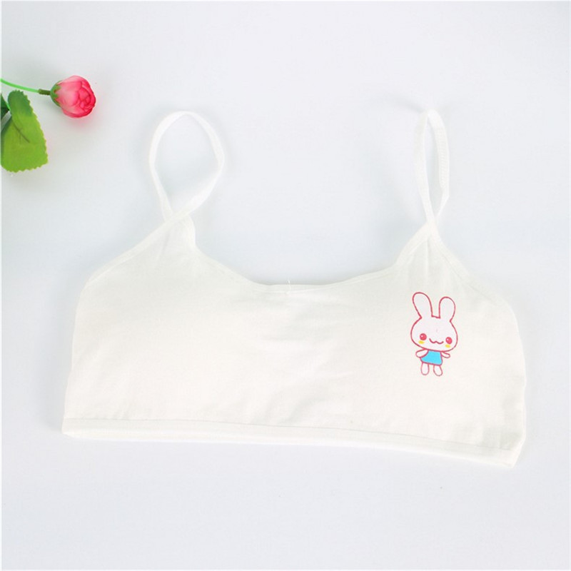 Title 1, Girl With Thin Straps Cartoon Bunny Vest