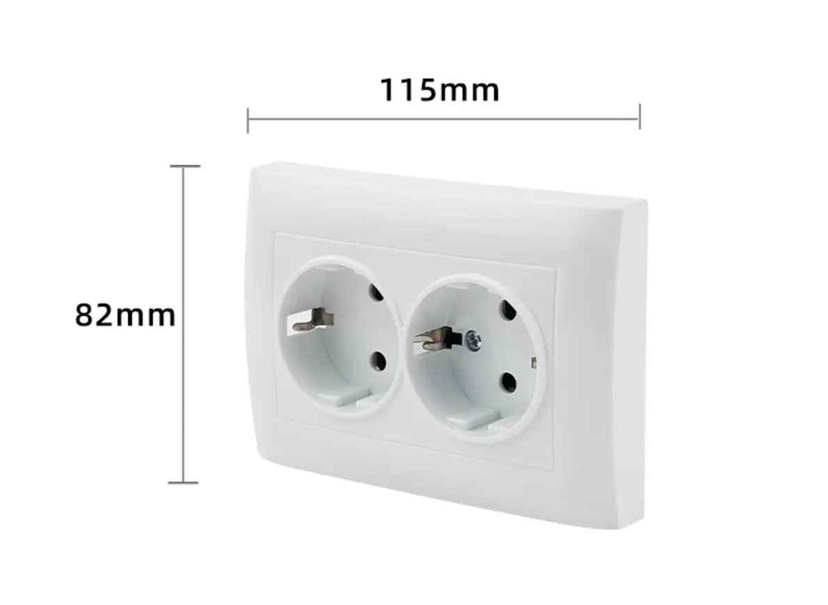 Wholesale Of 10A French Standard Socket Switch