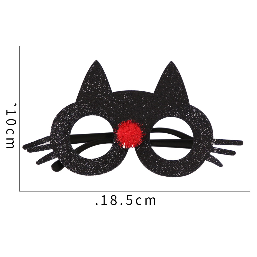 Halloween cat glasses