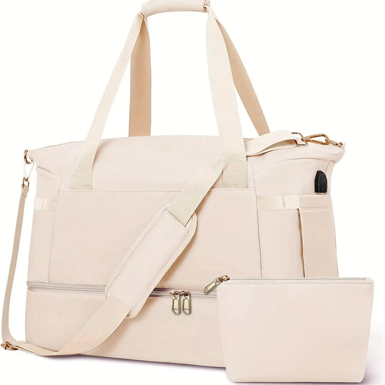 Soft-Textured Crossbody Bag Compact And Versatile Perfect
