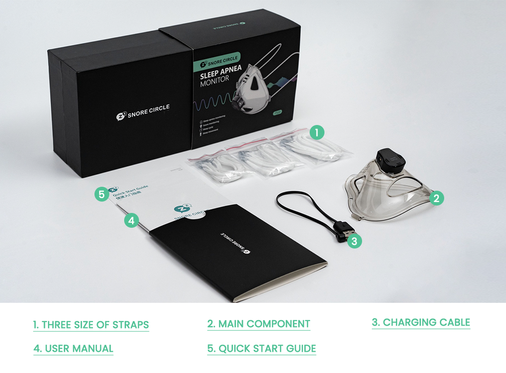 Sleep Apnea Monitor for Sleep Apnea & Snoring - Sleep Apnea Monitor